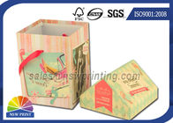 Personalized House Shaped Rigid Decorative Paper Boxes Presentation Box With Ribbon